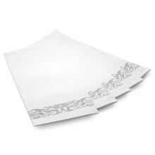 100 Durable Silver Guest Towels Napkins Soft Disposable Paper Party Napkins for Christmas, Parties, Weddings, Dinners